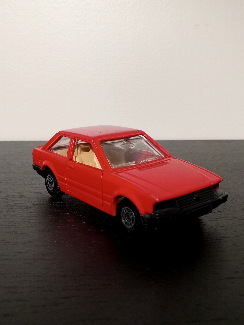Vintage 1981 Corgi Ford Escort Mk3 Diecast Car - Made in Great Britain